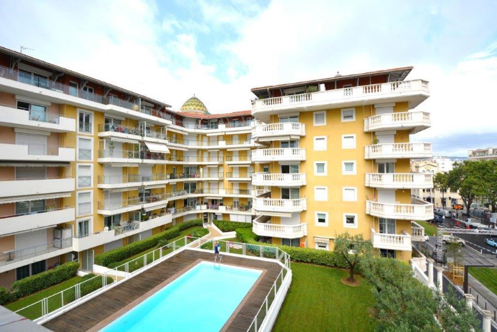 Palais Des Domes Piscine Et Parking Lägenhet Nice Exteriör bild